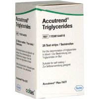 Тест-полоски Аккутренд №25 триглицериды (ACCUTREND TRIGLYCERID)