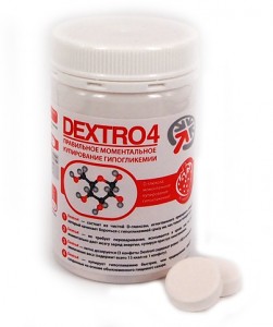 Средство от гипогликемии Dextro4 № 36