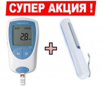 Акция Коагулометр CoaguChek XS (Коагучек) + Дезлайт